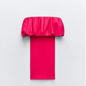 Off the Shoulder Raspberry dress